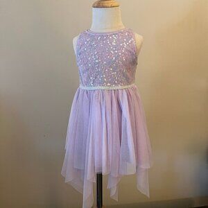 Cat & Jack Dress - Lavender Tulle and Sequins - 18 mos